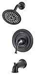 Pfister Universal 1-Handle Tub & Shower Trim, Tuscan Bronze [並行輸入品]