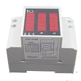 【ノーブランド 品】耐久性　D52-2048　デジタル　DIN　レール　電流　電圧　パワーメータ　電流計　電圧計
