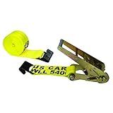 4 " x 30 ' Heavy Dutyラチェットタイダウンストラップフラットフック付き