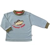 デンマークの子供服ブランドFIXONI　ヴィンテージモデル BANANA TIME!! 長袖Ｔシャツ ライトブルー 62ｃｍ
