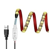 USB LEDライトストリップtargher TVバックライトキット5 V 3.28 Ft / 1 m 5050マルチカラーRGB 60led防水TVバックライトストリップ照明キットfor HDTVフ