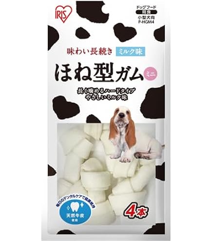 Amazon.co.jp: by Amazon 犬のおやつ 骨型ガム ミルク風味 30本