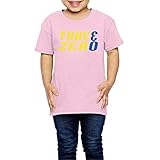 Ariesシャツ 2歳～６歳子どもＴシャツthree Zero Thirty 30 数字 ジュニアＴシャツ キッズＴシャツ ピンク 3 Toddler