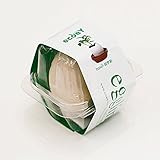 RaiFu 盆栽　鉢植え　かわいい　卵形　プラスチック　ミニ　水やりで成長　萌える　給水　栽培　麦わらカップ　植物　子供　自然　飾り　ガーデニング バジリコ