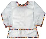 Raindrops Long Sleeve Water Repellant Infant Bib-Stripe, Multi by Raindrops