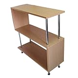 タンスのゲン オープンラック S字 3段 幅80cm お掃除ロボ対応 シェルフ ナチュラル 39100013 02