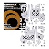 HASAKU GRIP シリーズ FLYDIGI VADER 4 PRO/VADER 3 PRO 用 コントローラーグリップテープ VADER 4 PRO/VADER 3 PRO 用 アンチスリップテープ 超薄0.5mm 滑り止めグリップ テープ 優れる吸水性 グリップ力強化 白XX