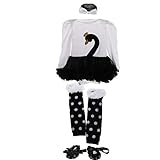 【ノーブランド品】 ４セット　赤ちゃん　女の子　クラウンパターン　第一誕生日　ドレス　ヘッドバンド　靴　靴下カバー　全４サイズ - M