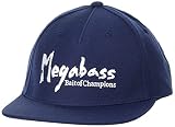 MEGABASS CAP BRUSH SNAPBACK NAVY/WHITE(ブラッシュスナップバック・ネイビー/ホワイト）