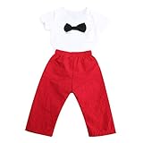 Chinatera Baby Boy 2pcs Gentleman Short Sleeve Tie Tシャツトップスパンツ服衣装セット