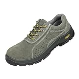 Baoblaze 全5サイズ　安全靴　作業シューズ　メンズ　スチールトウ　パンクプルーフ　通気性　耐摩耗性　衝撃吸収　軽量　　 - EU 42 US 8.5 UK 8