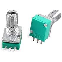 Amazon.co.jp: Moechando RK097N 可変抵抗器 単連・スイッチ無し