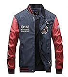 YUNHING-レザージャケット メンズ バイク スタジャン メンズ コート トップス 合皮 ライダースジャケット バイクジャケット PU