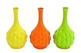 Benzara Yangtze Wonderful Styled Ceramic Vase, 3 Assorted [並行輸入品]