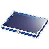 アルミガラスケース 大 ブルー