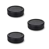 3個セット JJC カメラボディキャップ と レンズリアキャップ キヤノン Canon RF マウント Canon EOS R50 V R1 R5 Mark II R8 R50 R6II R7 R10 R3 R6 R5 R5C R RP Ra ミラーレスカメラ レンズ 用