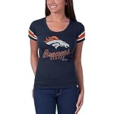 NFL Denver Broncos ' 47ブランドレディースOff CampusスクープTシャツ S