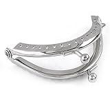 SODIAL(R) 5クラスプ半円財布クラスプ 7x5cm