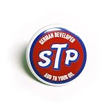 缶バッチ 〔STP〕 モーター/アドバタイジング カンバッチ アメリカ雑貨 アメリカン雑貨