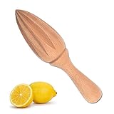 木製ハンドジューサー 天然木 ブナ材 塗装有り レモン絞り器 レモンジューサ