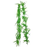 uxcell 人工リーフ　植物　　人工観葉植物　グリーン　柳の葉　ホーム パーティー飾り　インテリア　5.9Ft