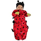 SOZO(ソゾ) てんとう虫変身なりきりキャップ付きおくるみスリーパー [並行輸入品]