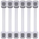 PChero ベビーガード ドアロック ストッパー 赤ちゃん 安全 キャビネットロック 6個 簡単なインストール 戸棚 引出し 冷蔵库 食器 便器