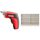 『電動ドライバー 充電式 RD110-R レッド』と『ラック スペースフィット 幅90×奥行29×高さ60cm オフホワイト S-SFR6090』のセット