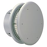 西邦工業 SEIHO SNB75 外壁用アルミ製換気口 (フラットカバー付換気口) 金網型3メッシュ フラットカバー付