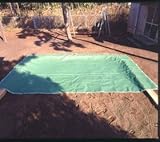 砂場メッシュシート　スタンダード3.6×5.4ｍ　（一般サイズ）　サンドバッグ付き　＊雨水をためず動物の侵入を防ぎます