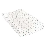 Trend Lab Mint Triangles Deluxe Flannel Changing Pad Cover by Trend Lab [並行輸入品]
