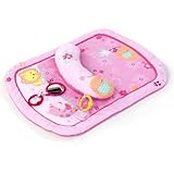 Bright Starts　ブライトスターツ　ピロー＆プレイマット（ピンク）　KI-PK8951　出産祝い　女の子