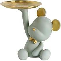 m&m's 置物　フィギュア キー収納 小物入れ 玄関収納 鍵置き 彫刻装飾 楽天市場】【groceries366】玄関収納 鍵置き 熊 くま キーホルダー