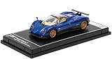 PosterCars - 1:64スケール Pagani Zonda F アルゼンチン ブルー ハイパーカーリーグ コレクション No.1