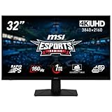【Amazon.co.jp限定】MSI ゲーミングモニター MAG 322UPF 32インチ/4K UHD/RAPID IPSパネル/160