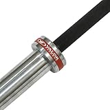 Valor Fitness オリンピックバーベル - ニードルベアリング – ブラック亜鉛コーティング – 1000ポンド / 28mm / 7フィート – 強化されたスピン - より良いグリップのための刻み付きセンター - ウェイトリフティングパワーリフティングベンチプレス機器 OB-86V