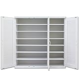 タンスのゲン 下駄箱 シューズボックス 白 幅90 ルーバータイプ タイガー ホワイト 68110007 WH A1