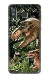 JP1452A8S トレックス ラプター 恐竜 Trex Raptor Dinosaur Samsung Galaxy A8 Star, A9 Star ケース