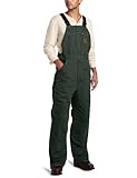 Carhartt メンズ キルト裏地のサンドストーン・ビブ・オーバーオール R27 カラー: グリーン