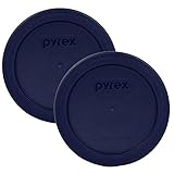 Pyrex Blue 2 Cup Round Storage Cover #7200-PC for Glass Bowls by Pyrex