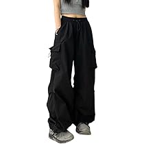 大人気♡♡Lig. リグドット♡低身長♡新品♡ワイドカーゴパンツ♡ブラック♡♡ Amazon | [Four leaf] カーゴパンツ レディース 大人 かわいい