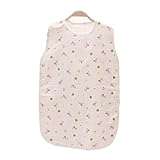 Simple Plan　4重　100%綿　ベビー　キッズ　ガーゼスリーパー　柔らか　お肌に優しい　60cm*40cm (キリン)