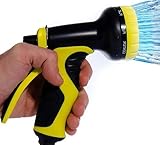 Garden Hose Nozzle : SUMMER SALE by Careful Gardener: Best for Lawns, Plants & Shrubs, Washing Cars,