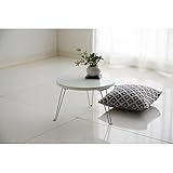 木製 ミニテーブル 折りたたみ式 30cm ホワイト OMT-30 WH