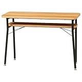 テーブル ダイニングテーブル カウンターテーブル 机 作業台 つくえ 棚板 収納 幅100cm シンプル デザイン KTL-DC100