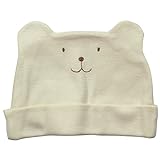 《秋冬春対応》(日本製) Pample Mousse(パンプルムース) フライスくま耳帽子 M(42cm~46cm)/IV NO.DP-73518