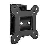 WALLCOM テレビ壁掛け金具 10-24インチ対応 耐荷重15kg VESA 75×75 100×100 上下角度調整 WL-S22