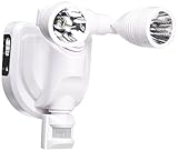 VERSOS 2灯LEDソーラーセンサーライト ホワイト VS-G016 VS-G016