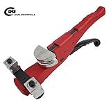 CGOLDENWALL TBJ-22手動パイプベンダー　厚さ1mmまでの銅パイプ 6こダイス付き