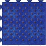 ミヅシマ工業:ミヅシマ ソフトチェッカー 本体 250X250 青 422-0010 型式:422-0010